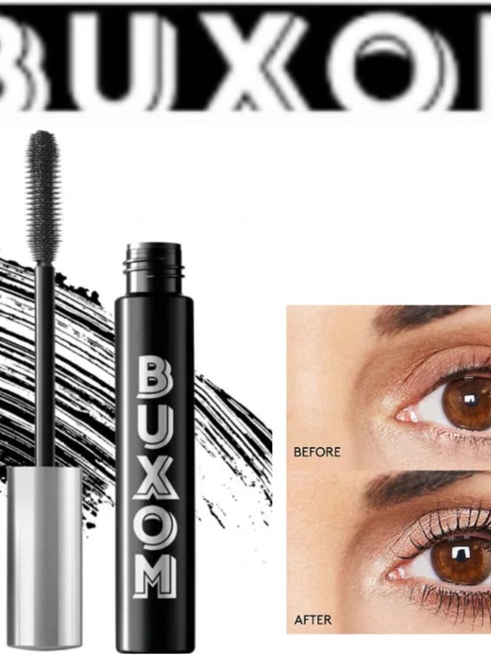 BUXOM® LASH VOLUMIZING MASCARA ~ BLACKEST BLACK NIB 0.37 fl oz